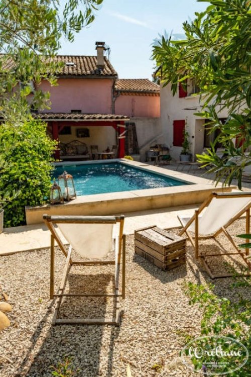 Piscine à L'Oréliane, près de Isle sur la Sorgue, Avignon, Chateauneuf-du-pape