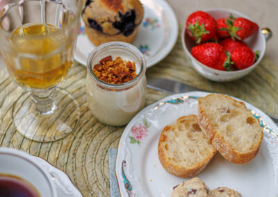 L'oreliane en provence maison d'hotes isle su la sorgue petit dejeuner